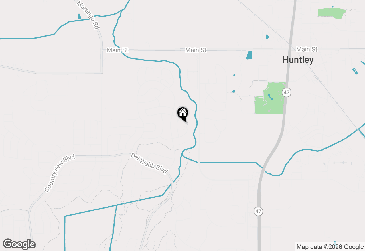 Map of 12759 Kishwaukee Lane, Huntley, IL 60142