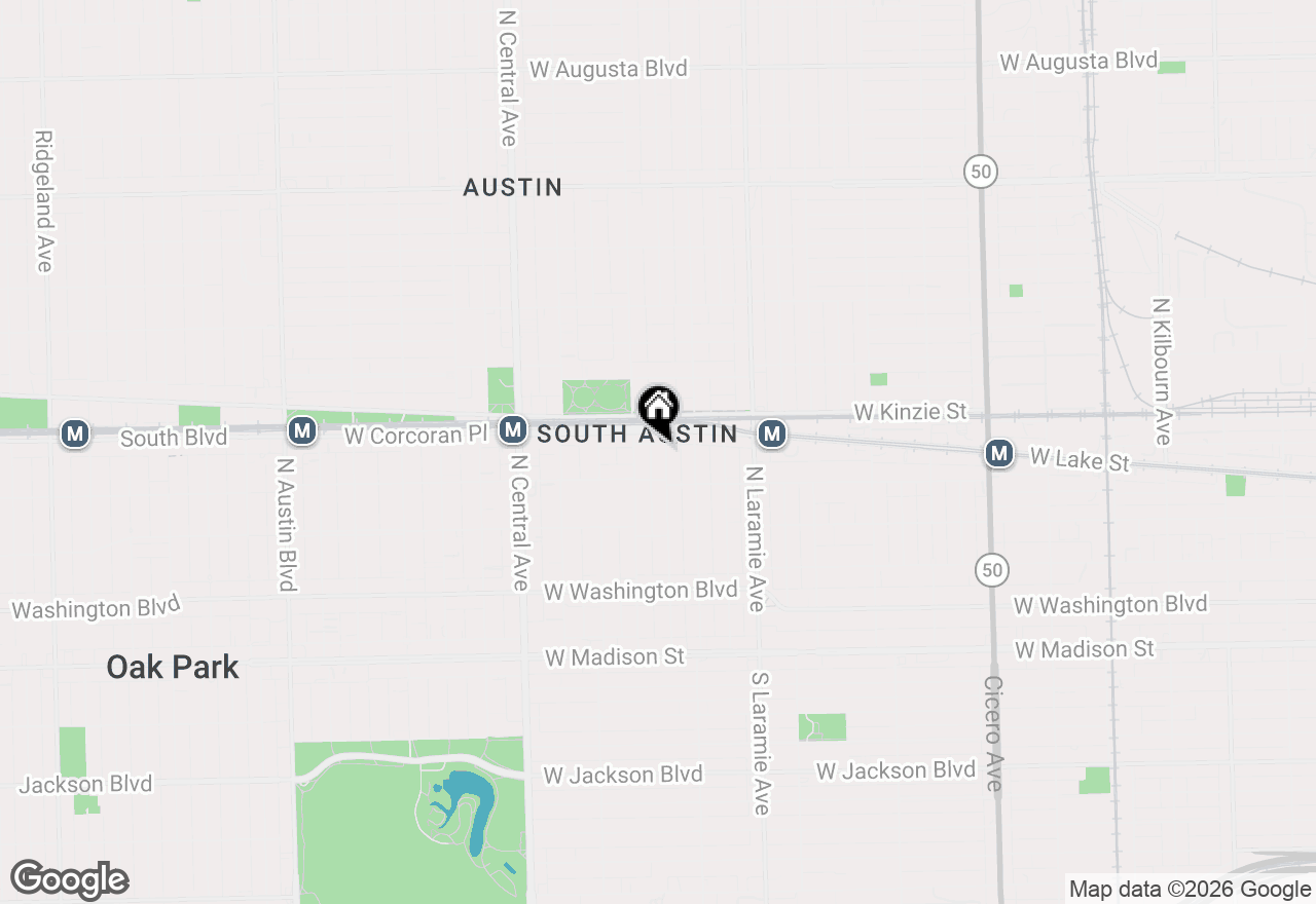 Map of 332 N Lorel Avenue, Chicago, IL 60644