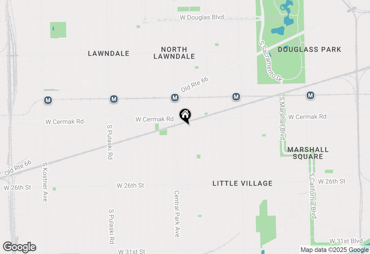 Map of 2231 S Drake Avenue, Chicago, IL 60623