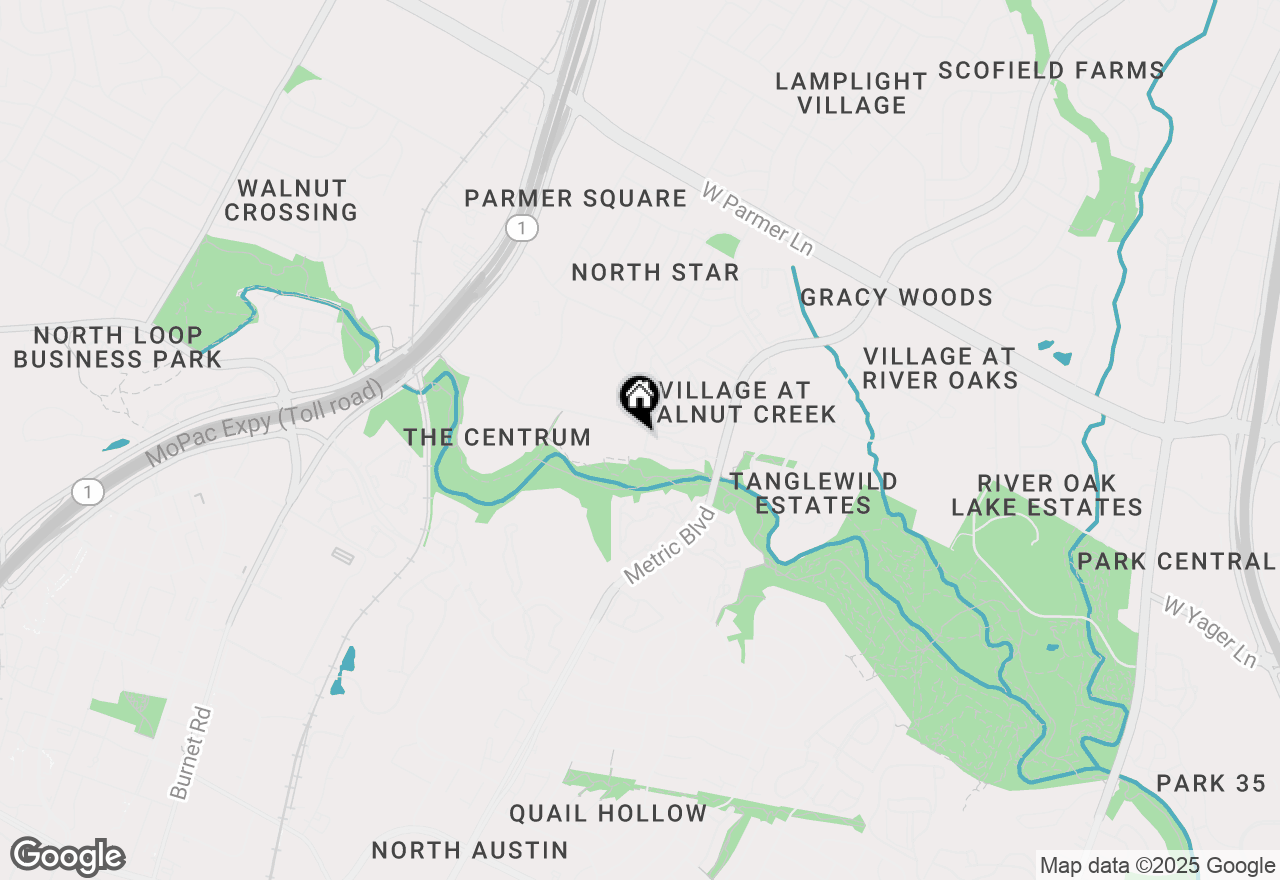 Map of 12166 Metric Blvd #3007, Austin, TX 78758