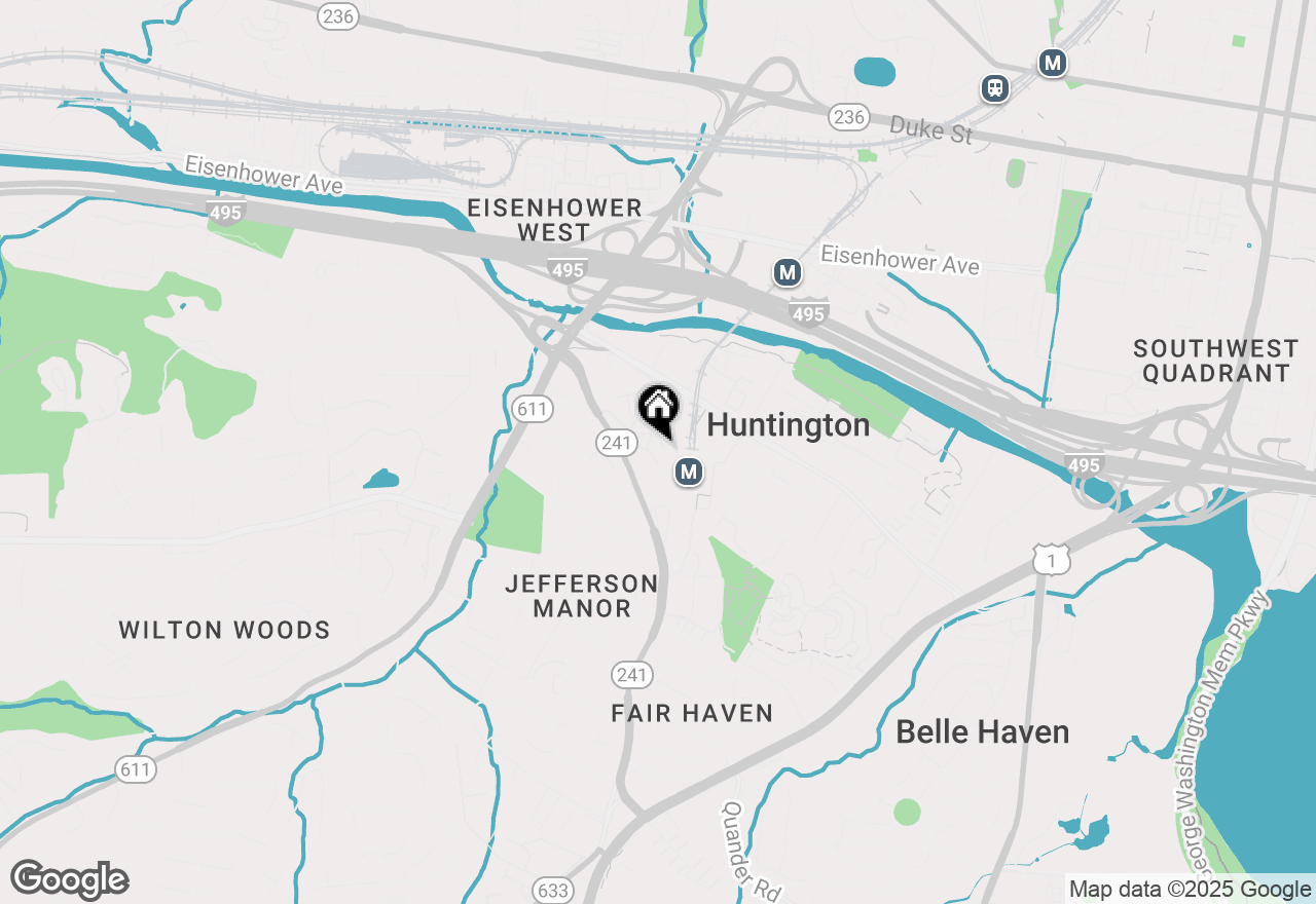 Map of 2624 Wagon Drive #307, Alexandria, VA 22303