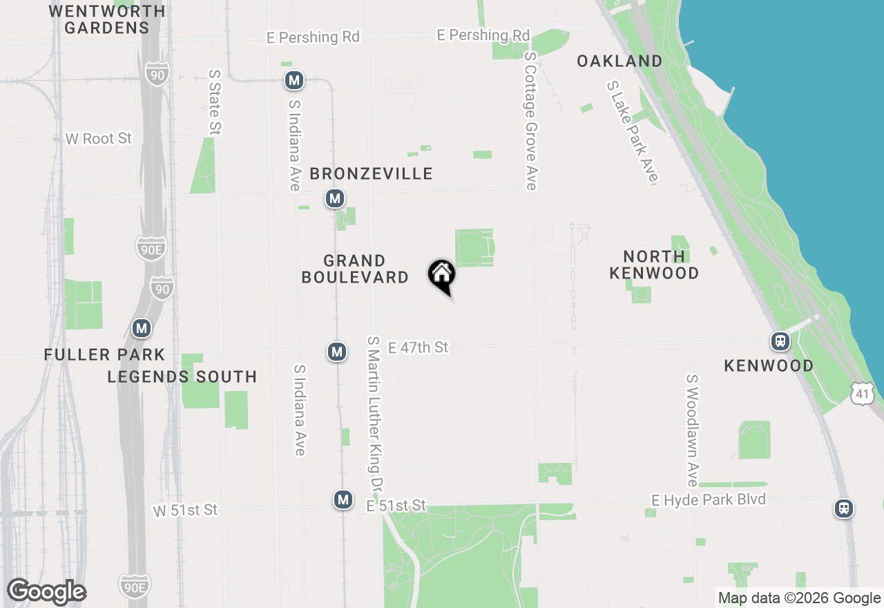 Map of 4555 S Forrestville Avenue, Chicago, IL 60653