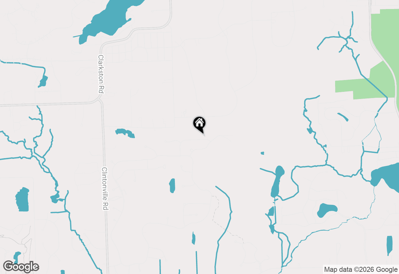 Map of 4420 Middlesboro Road, Clarkston, MI 48348
