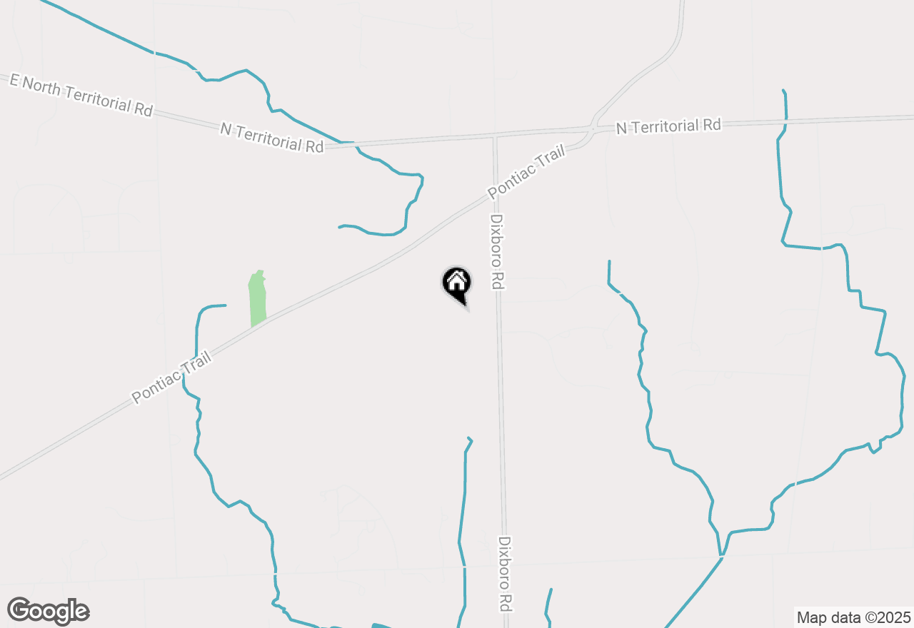 Map of 5575 N Dixboro Rd, Ann Arbor, MI 48105