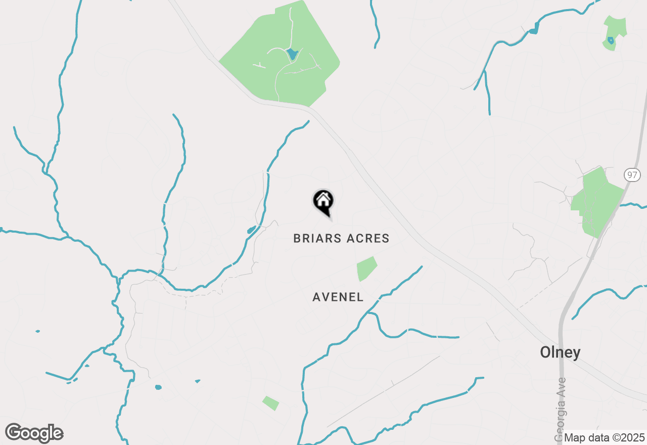 Map of 4422 Winding Oak Drive, Olney, MD 20832