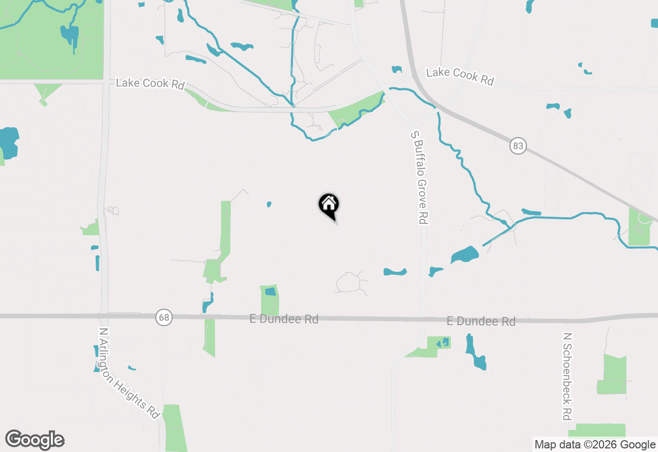 Map of 2 Court Of Mohawk Court, Lincolnshire, IL 60069