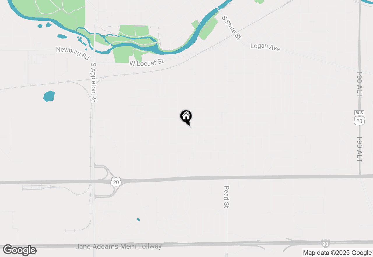 Map of 620 W 7th Street, Belvidere, IL 61008