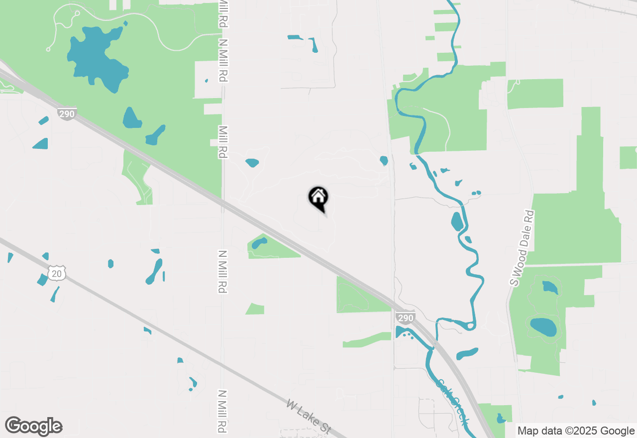 Map of 351 S Dominion Drive, Wood Dale, IL 60191