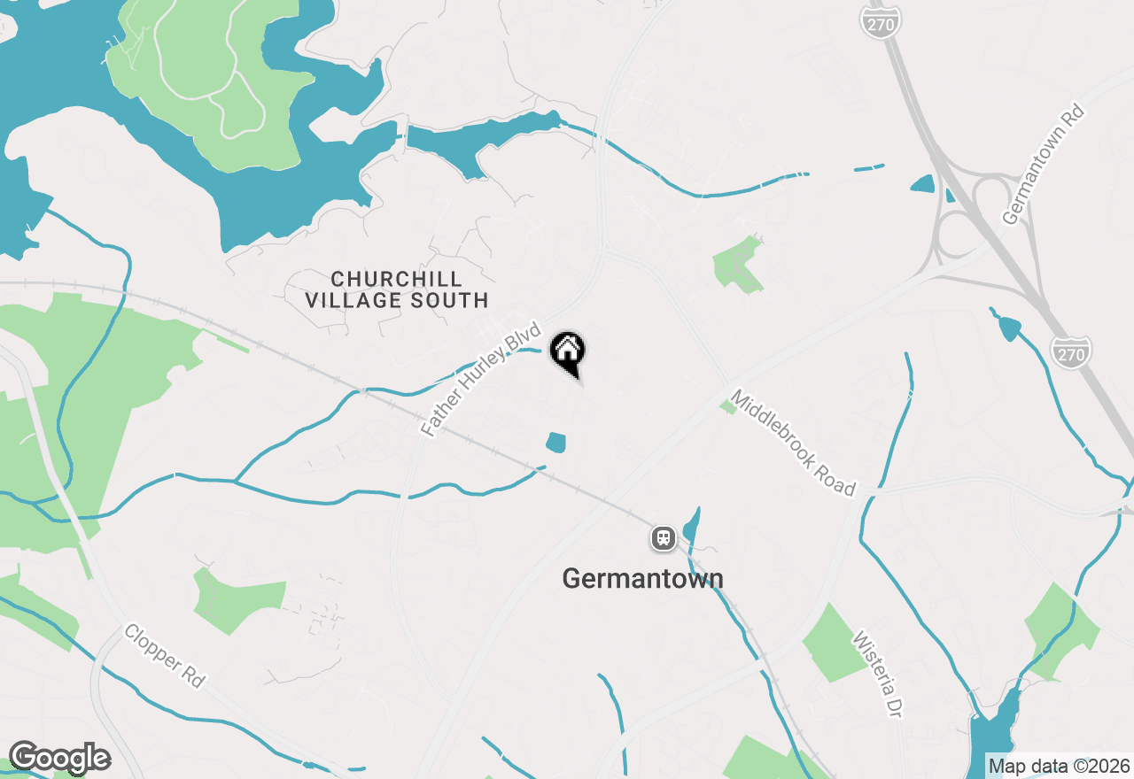 Map of 13501 Kildare Hills Terrace #204, Germantown, MD 20874