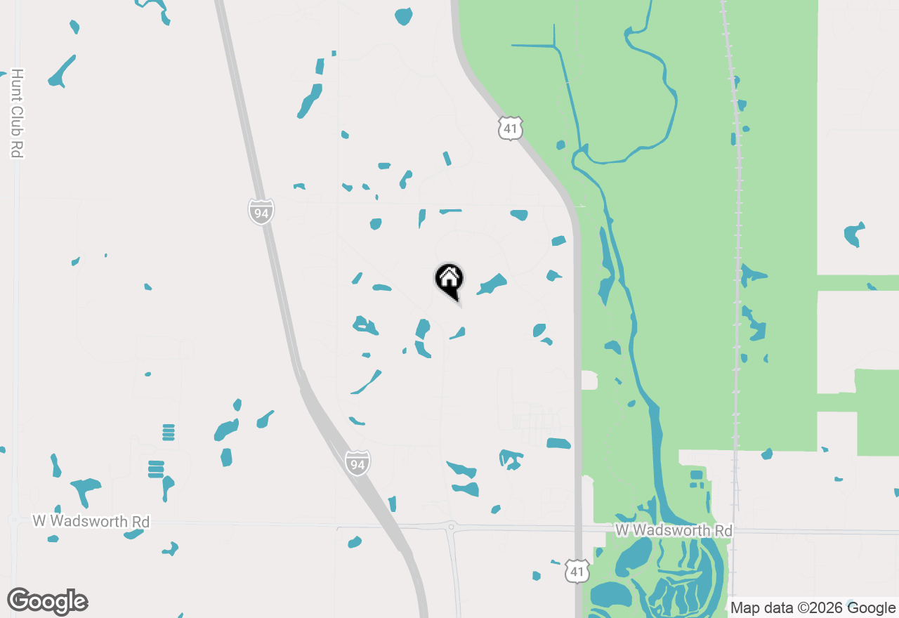 Map of 16149 Scenic Court, Wadsworth, IL 60083