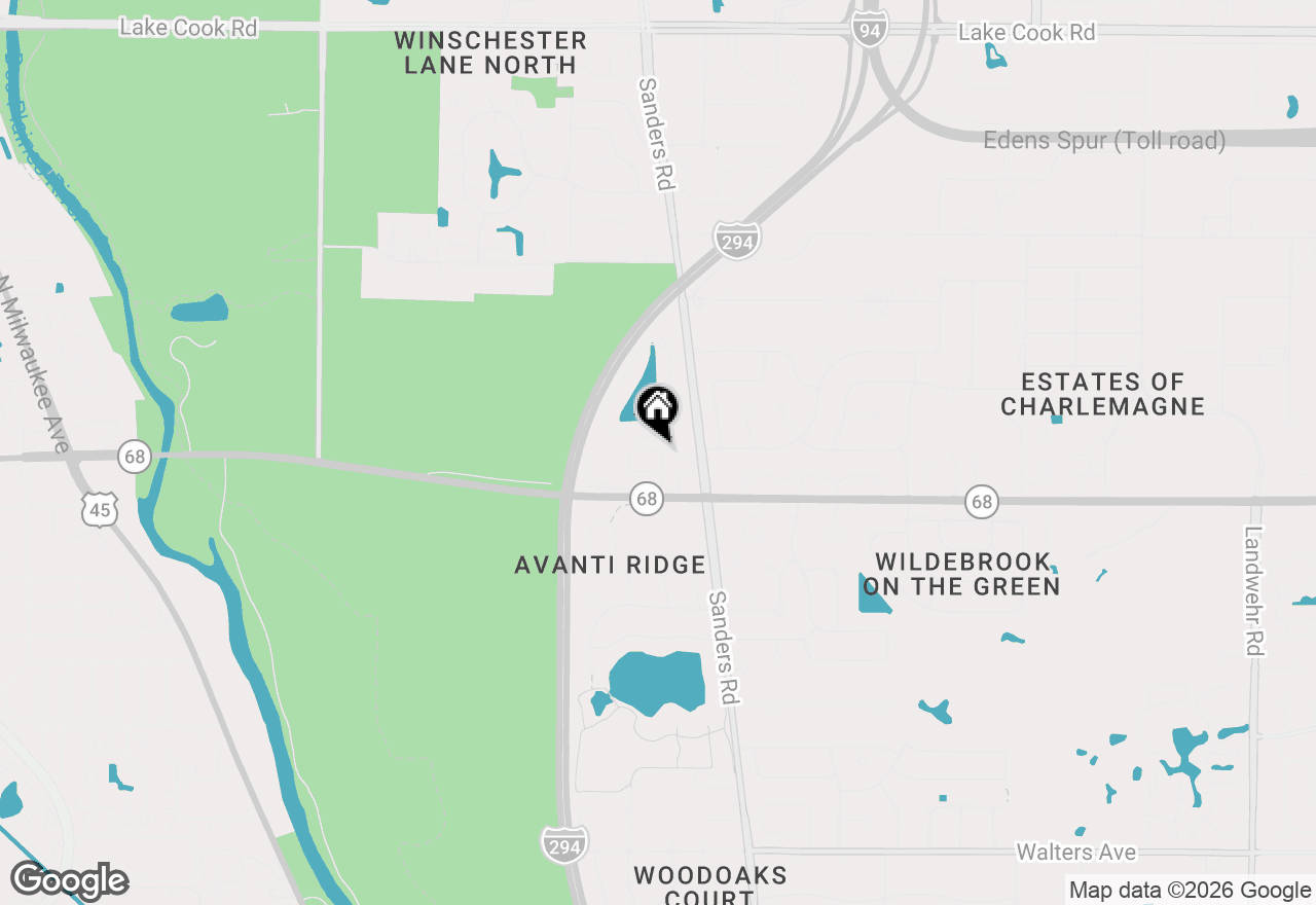 Map of 4212 Kayla Lane, Northbrook, IL 60062