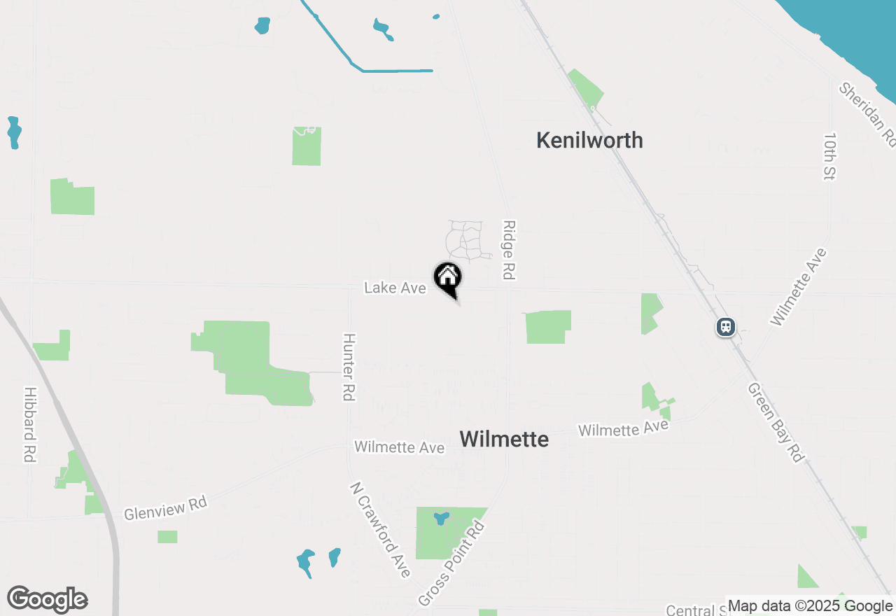 Map of 806 Harvard Street, Wilmette, IL 60091