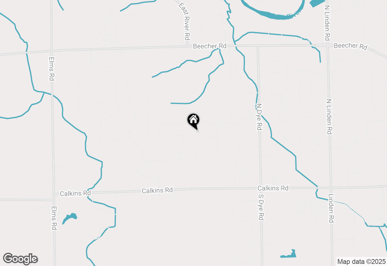 Map of 5521 Sugar Bush Lane, Flint, MI 48532
