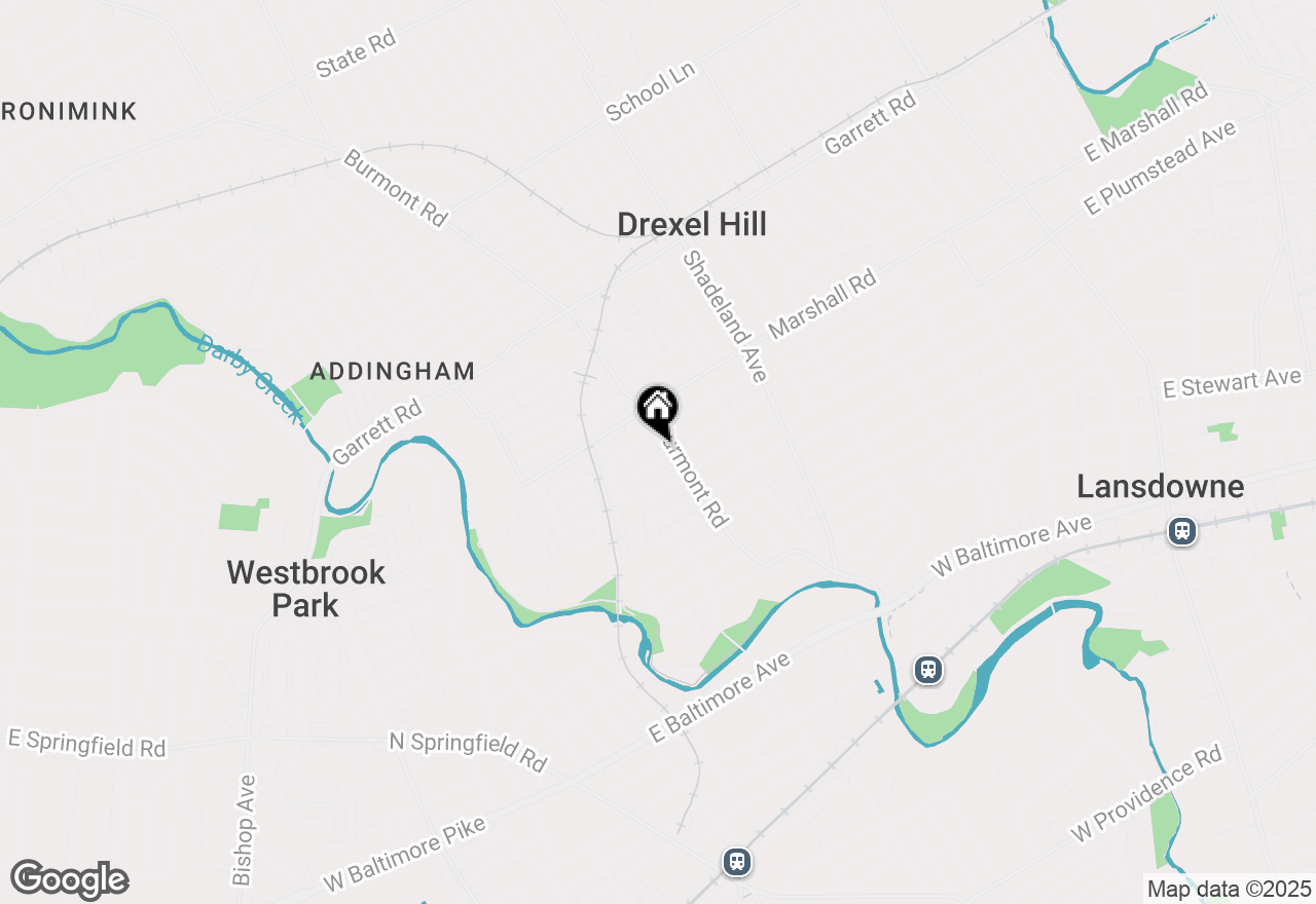 Map of 3819 Plumstead Avenue, Drexel Hill, PA 19026