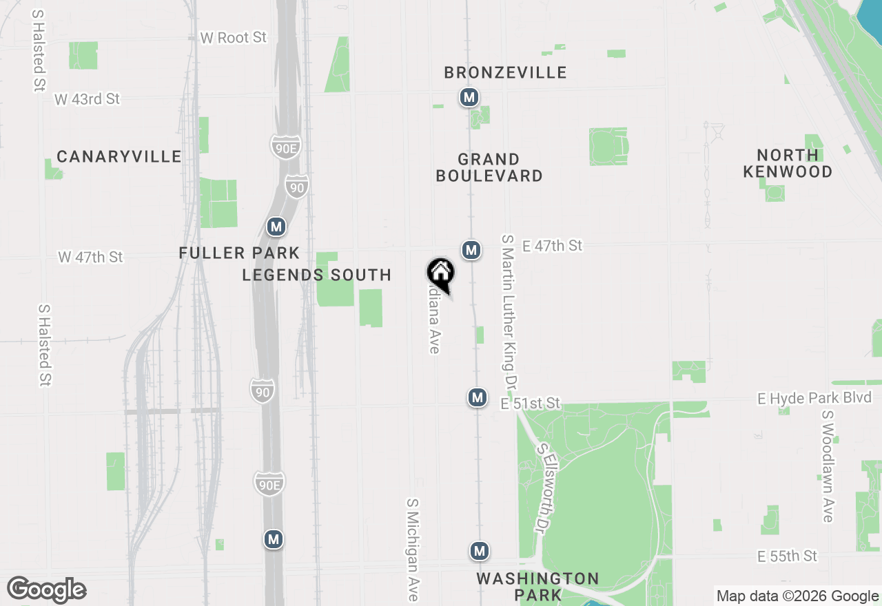 Map of 4823 S Indiana Avenue, Chicago, IL 60615