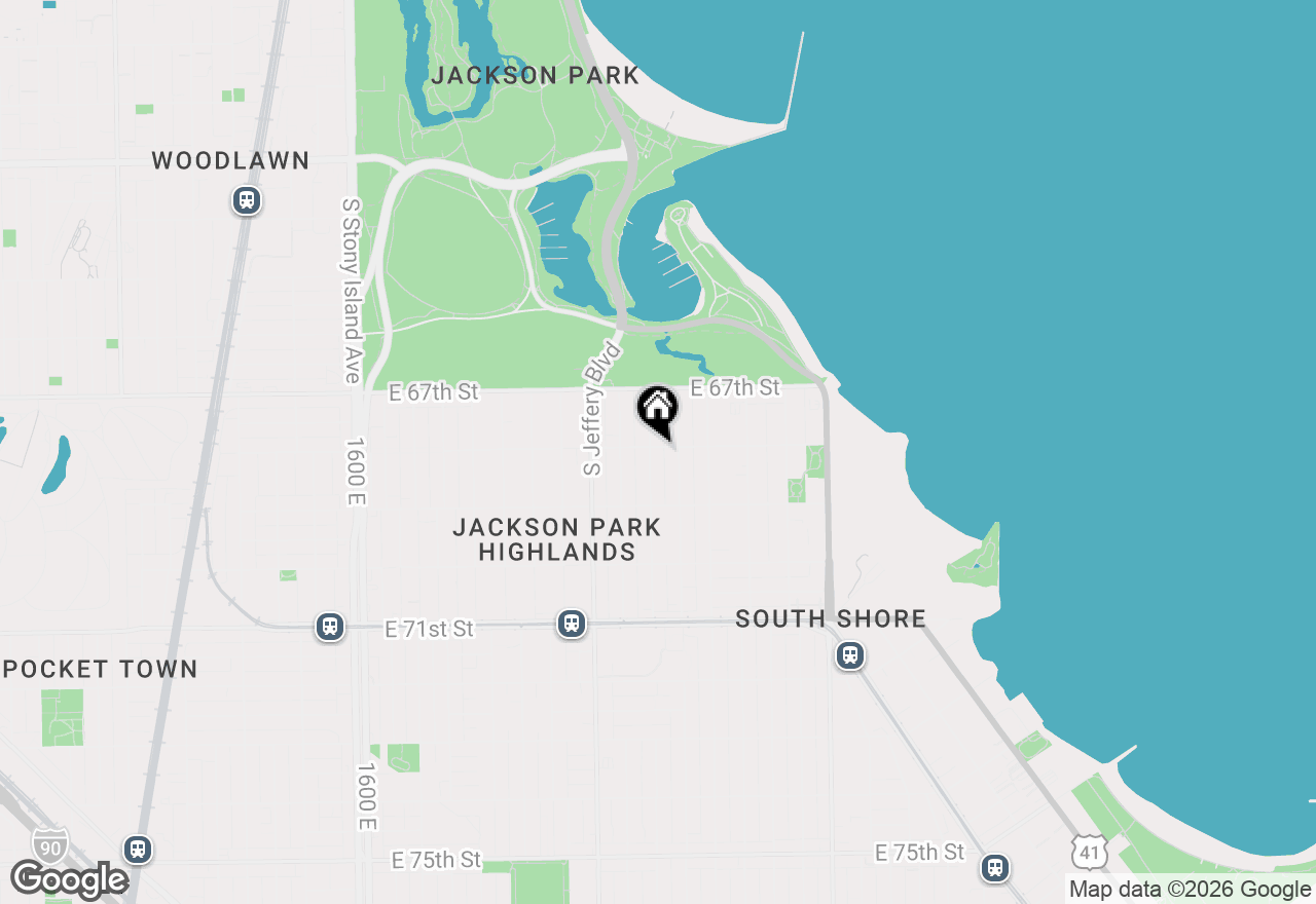 Map of 6801 S Clyde Avenue, Chicago, IL 60638