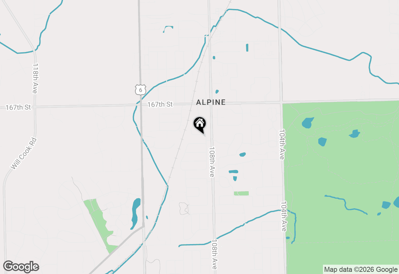 Map of 10835 Scarlet Drive, Orland Park, IL 60467