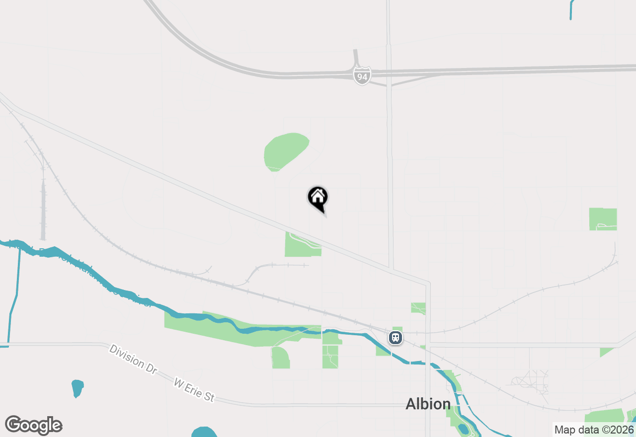 Map of 907 N Albion Street, Albion, MI 49224