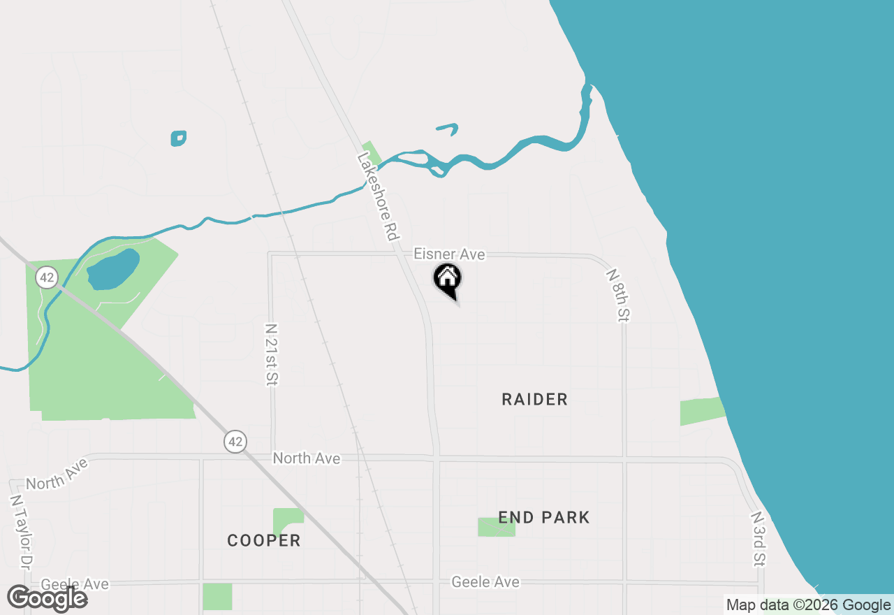 Map of 1417 Macarther Ave, Sheboygan, WI 53083