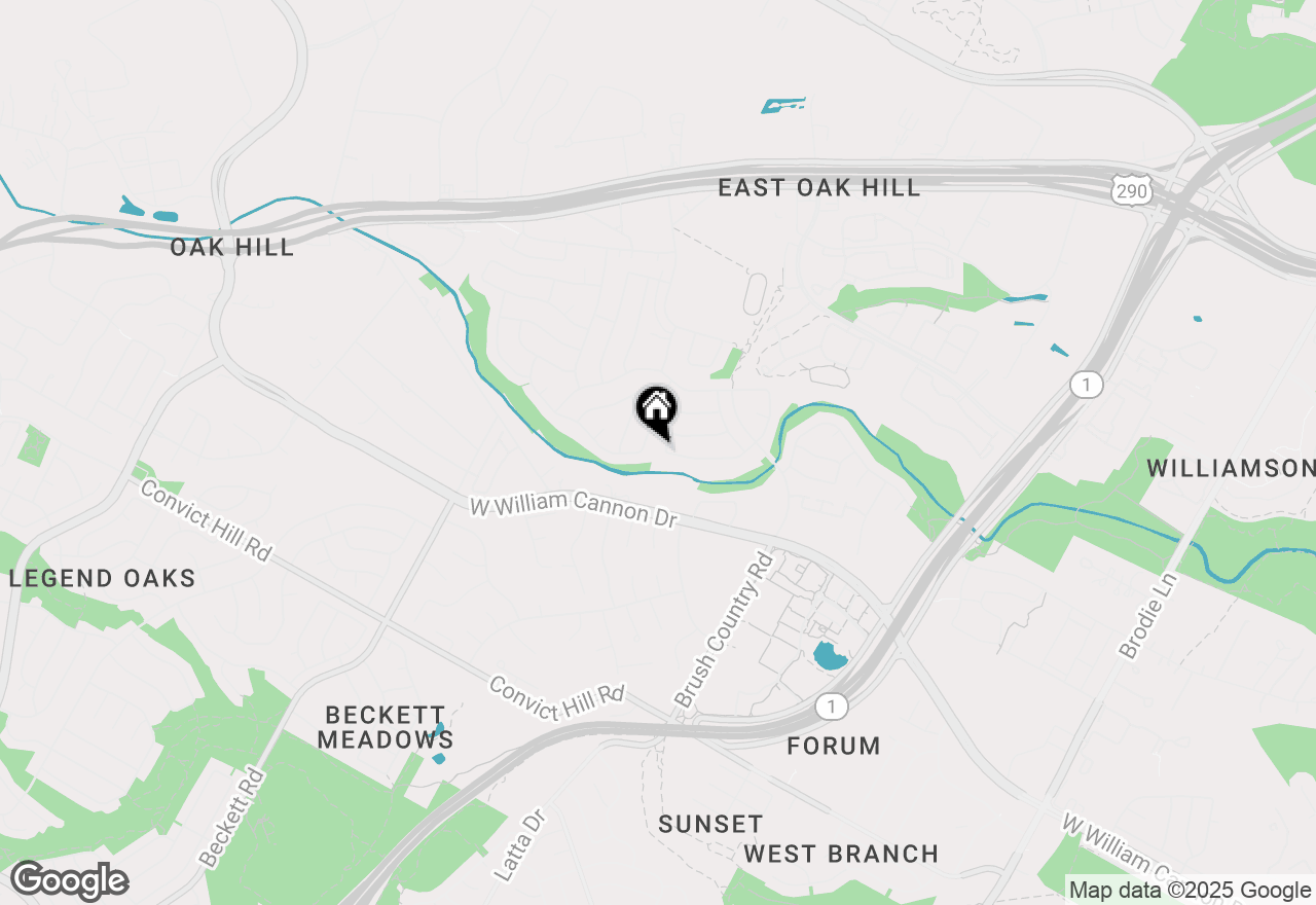 Map of 4911 White Elm Dr, Austin, TX 78749