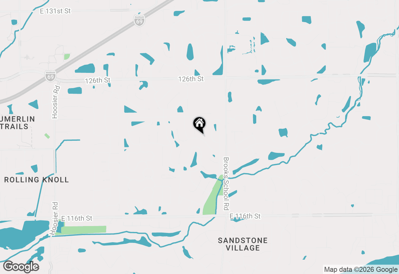 Map of 12272 Carriage Stone Drive, Fishers, IN 46037