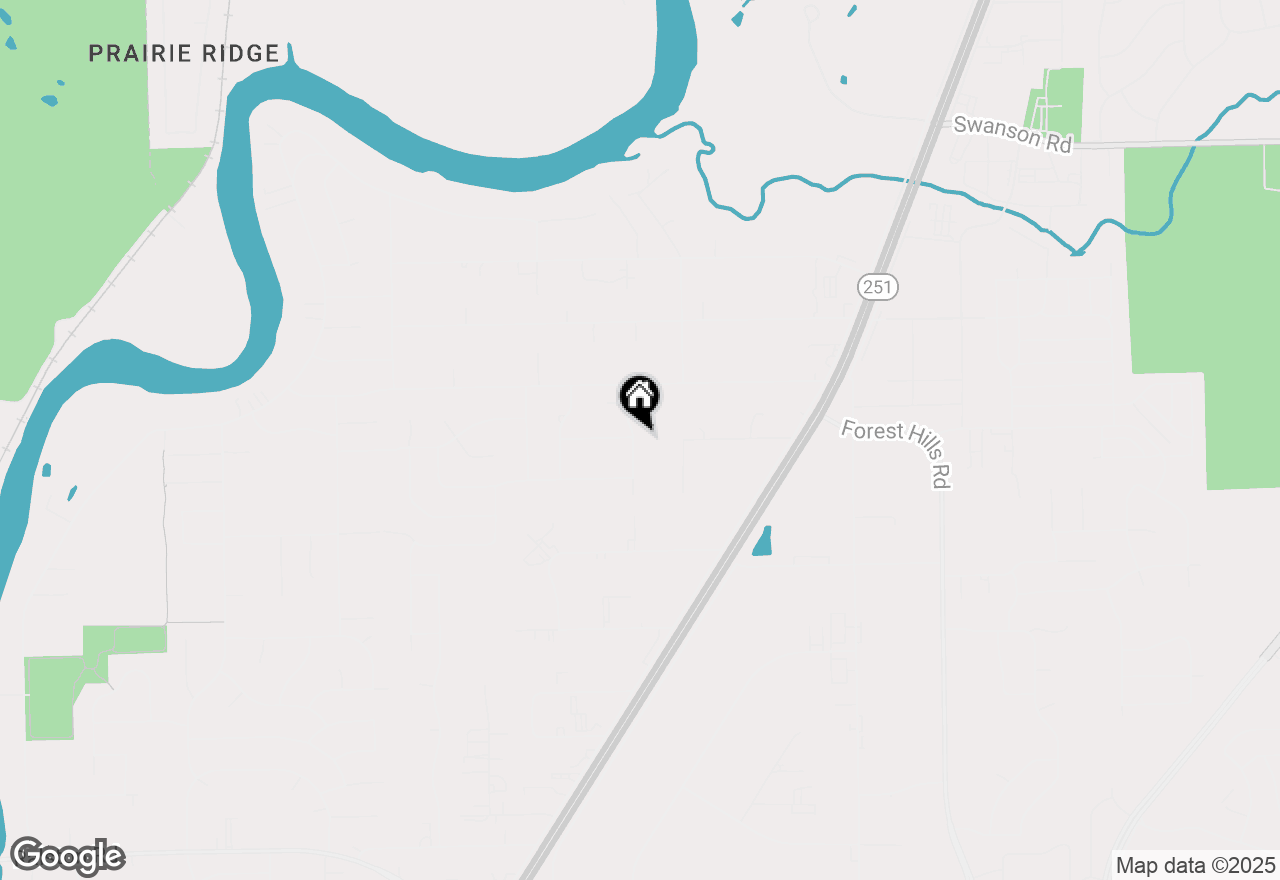 Map of 11305 Bertram Road, Machesney Park, IL 61115