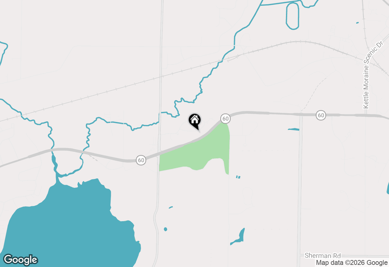 Map of 2947 South Gate Dr, Hartford, WI 53027
