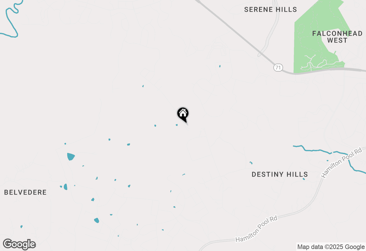 Map of 17019 Hattie Trce, Austin, TX 78738