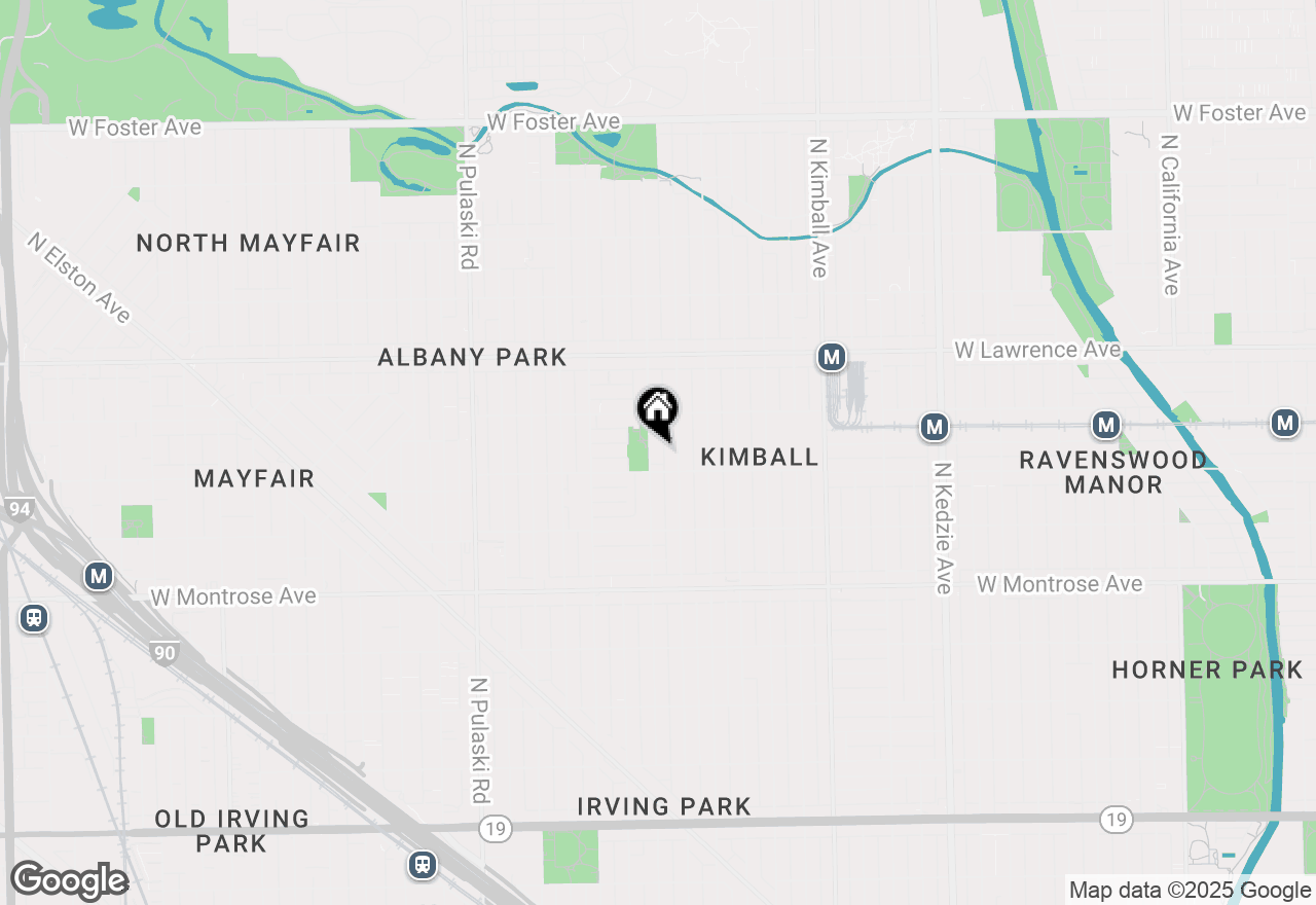 Map of 4619 N Lawndale Avenue #2, Chicago, IL 60625