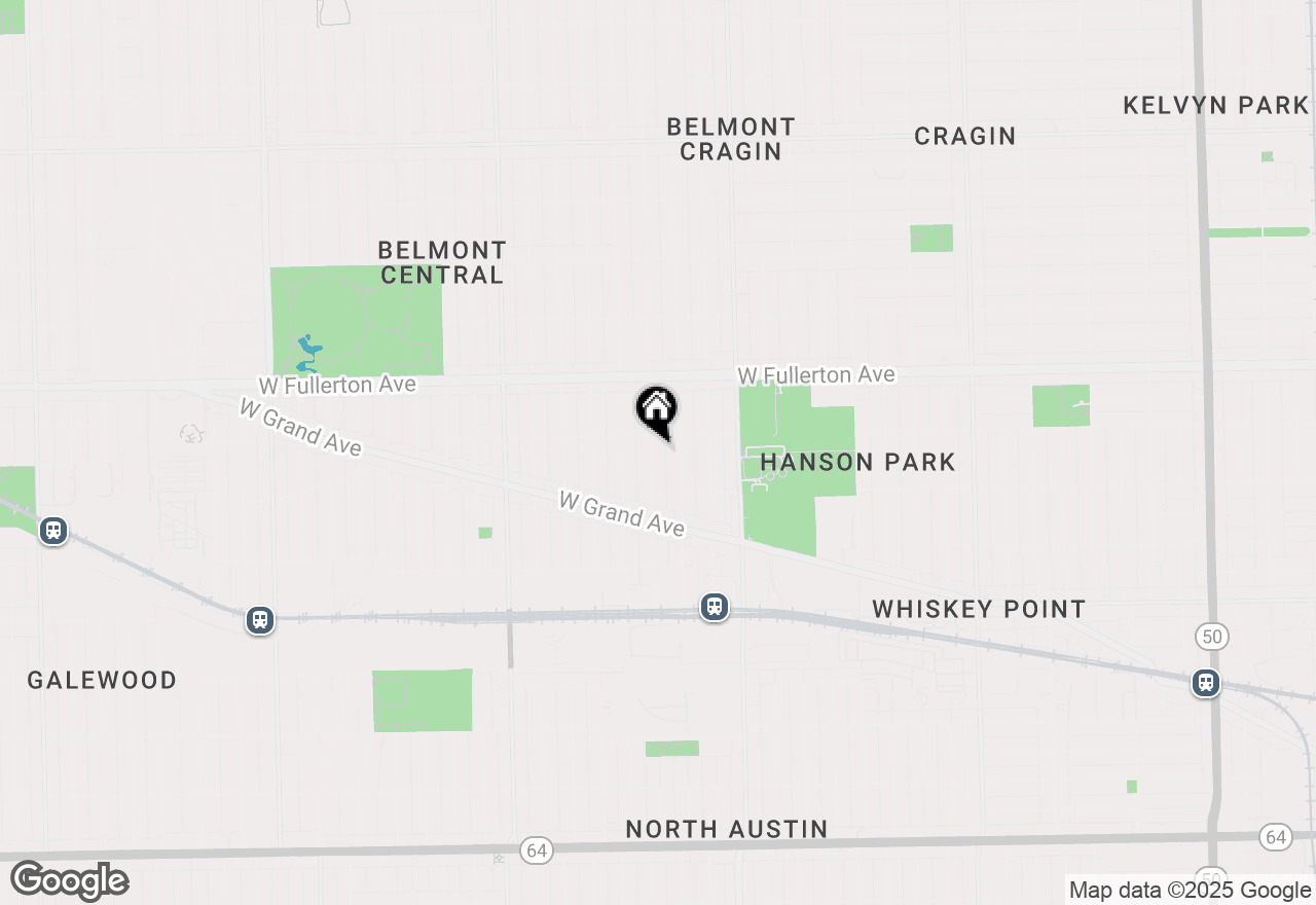 Map of 2243 N Mango Avenue, Chicago, IL 60639
