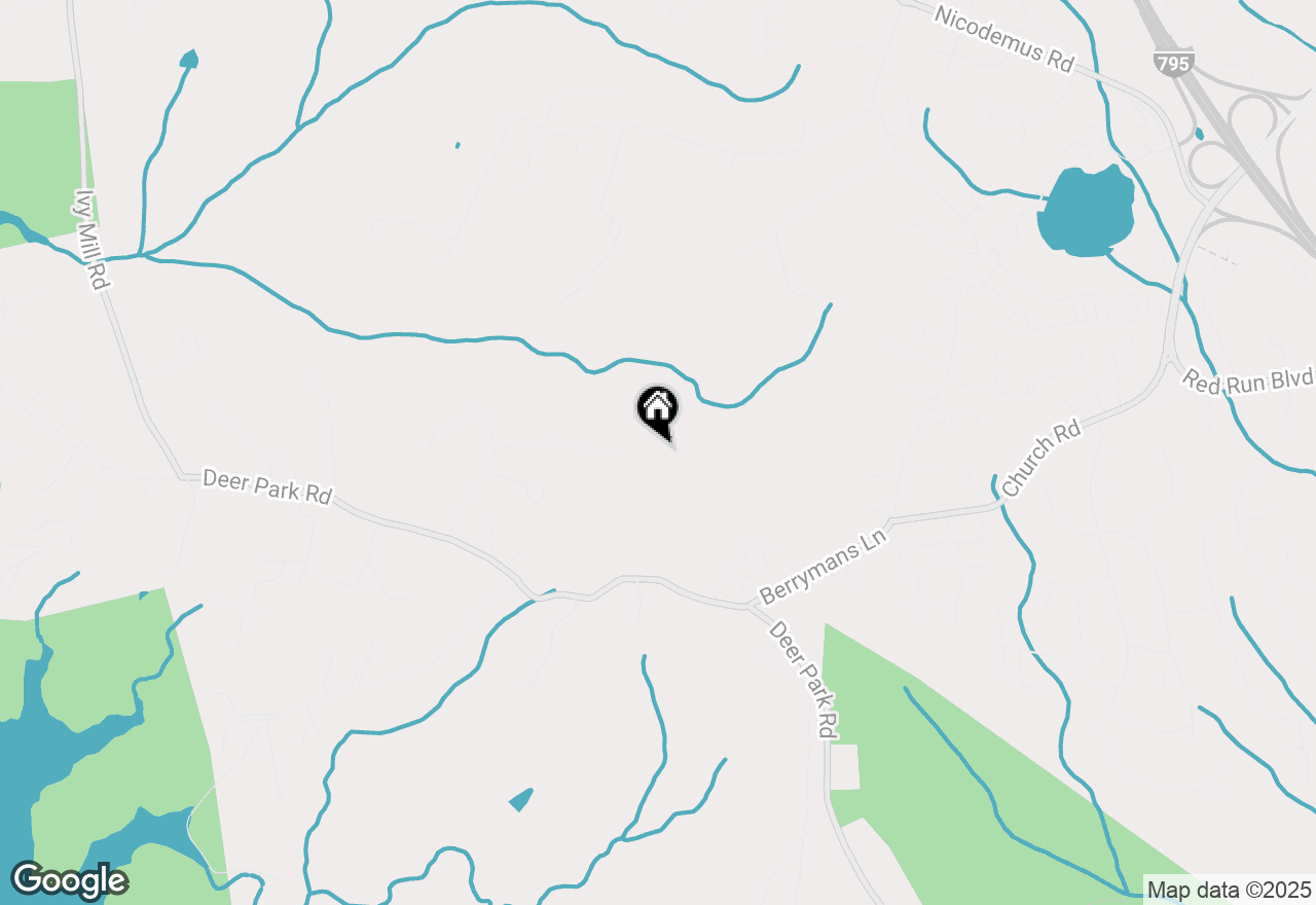 Map of 17 Durkee Farm Road, Reisterstown, MD 21136