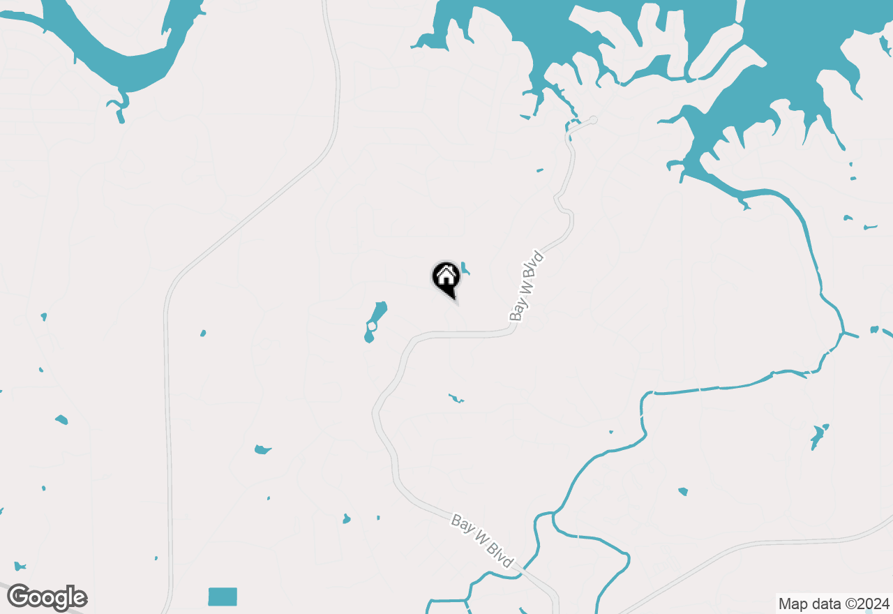 Map of 1406 Broken Hills #8, Horseshoe Bay, TX 78657