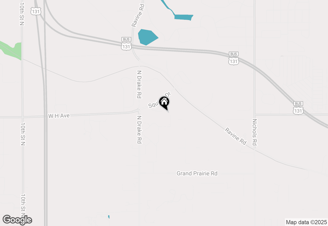 Map of 4611 Thistle Mill Court, Kalamazoo, MI 49006