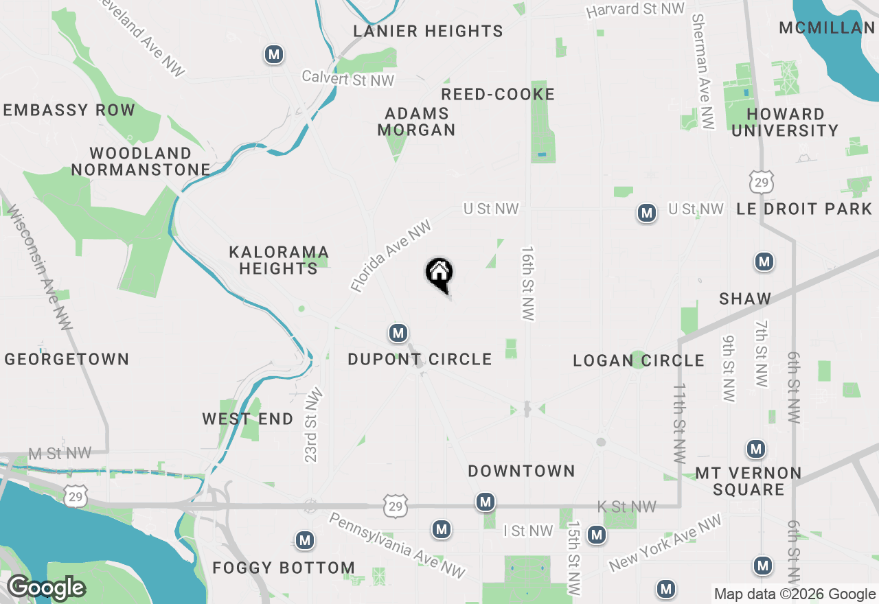 Map of 1800 R Street Nw #205, Washington, DC 20009