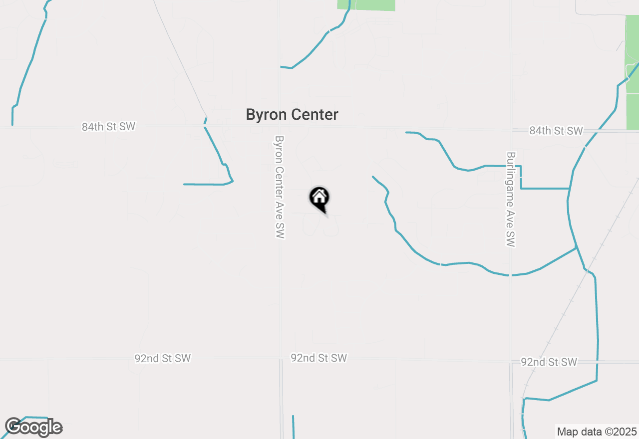 Map of 8733 Justin Court Sw, Byron Center, MI 49315