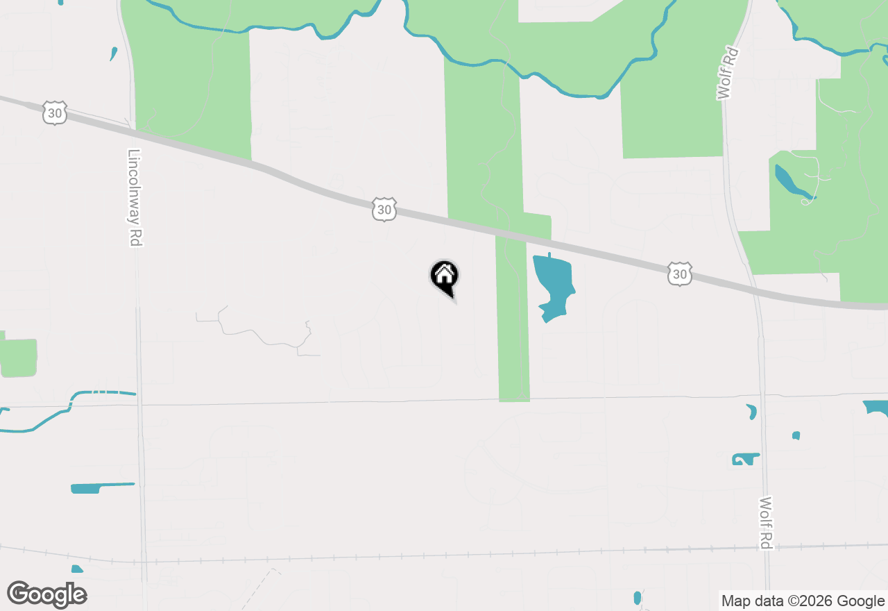 Map of 790 Eastwind Drive, New Lenox, IL 60451