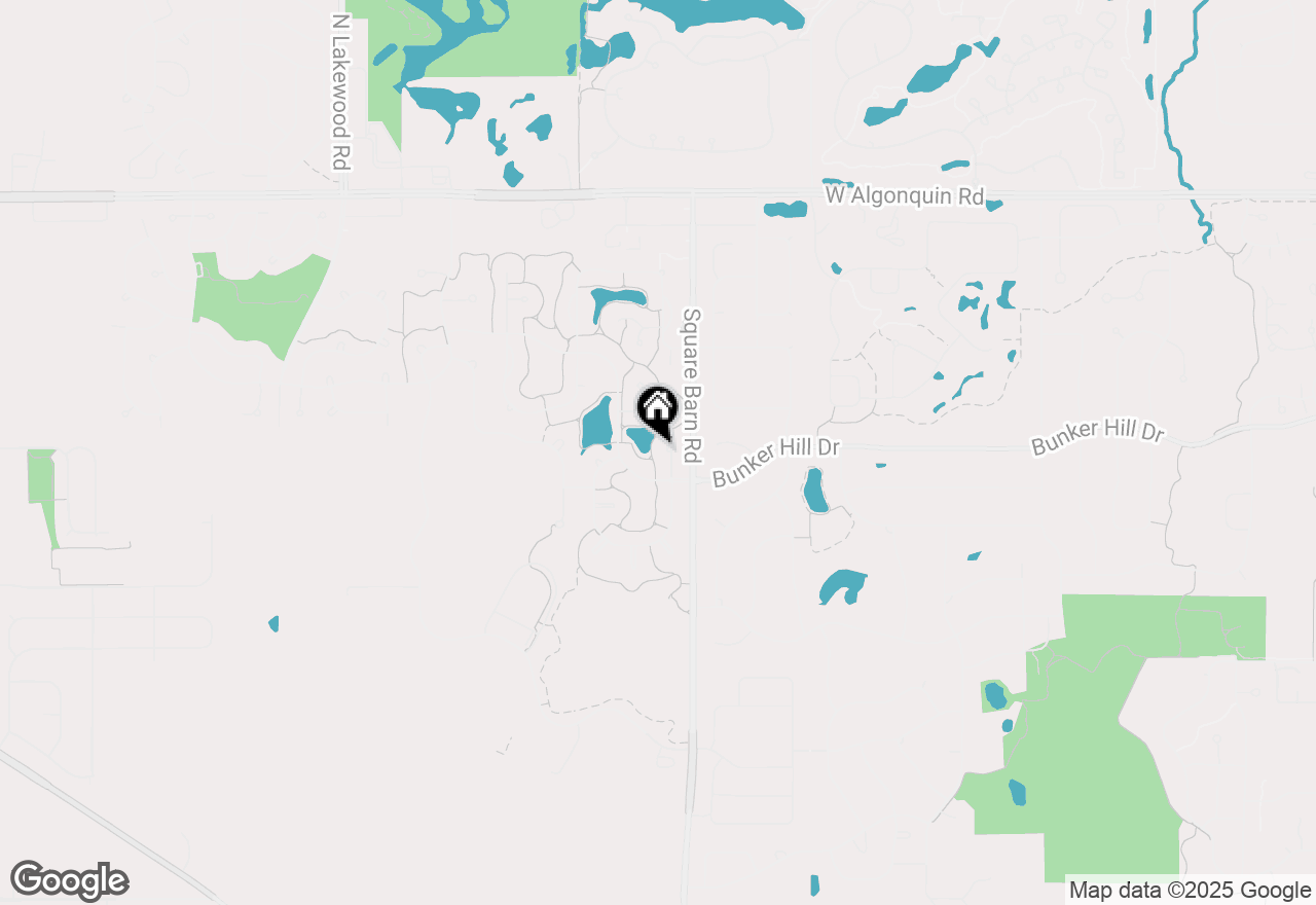 Map of 8 Georgetown Court, Algonquin, IL 60102