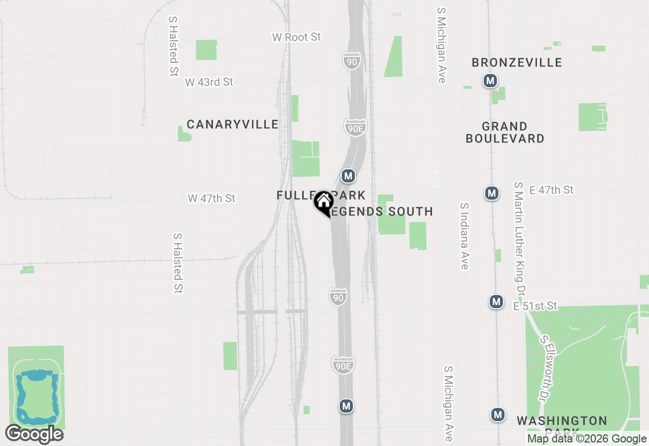 Map of 4763 S Princeton Avenue, Chicago, IL 60609