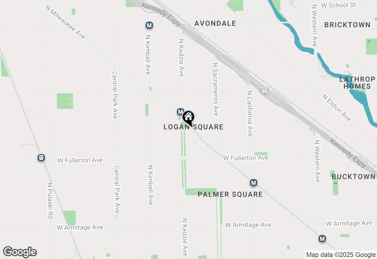 Map of 3137 W Logan Boulevard, Chicago, IL 60647