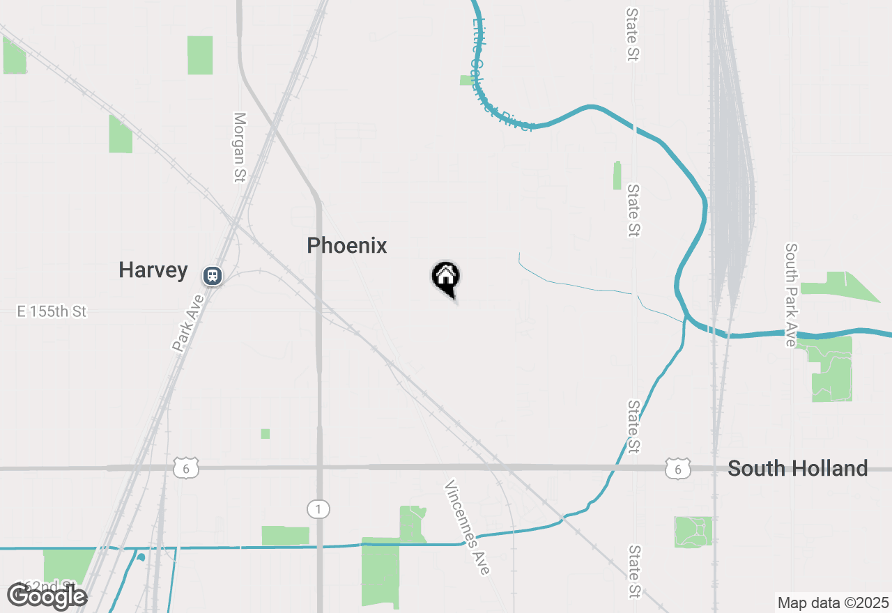 Map of 740 E 155th Street, Phoenix, IL 60426