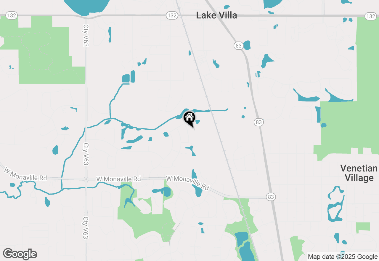 Map of 665 Tallgrass Lane, Lake Villa, IL 60046