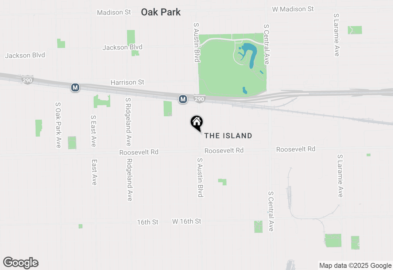 Map of 5 Fillmore Street #3, Oak Park, IL 60304