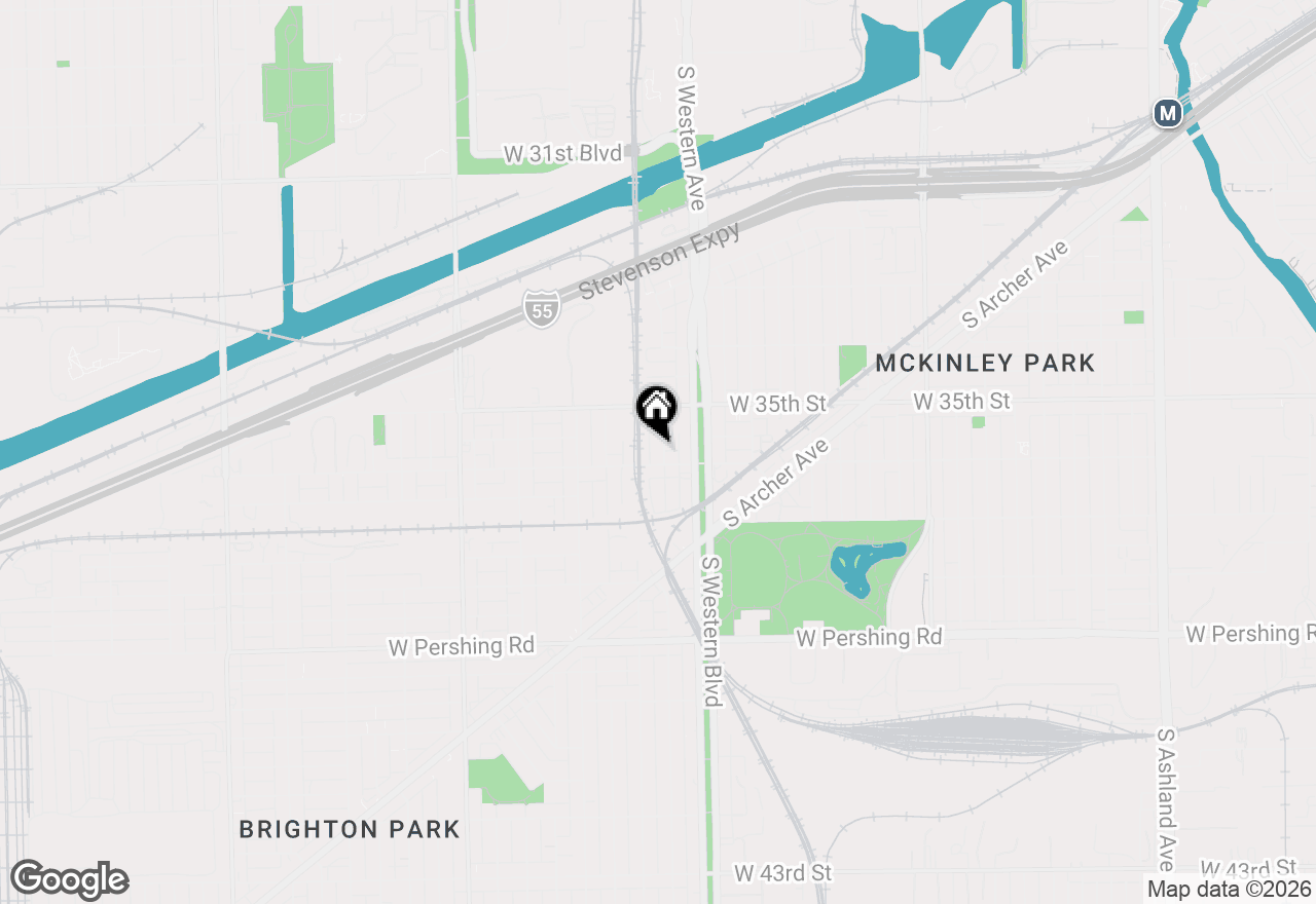 Map of 3548 S Artesian Avenue, Chicago, IL 60632