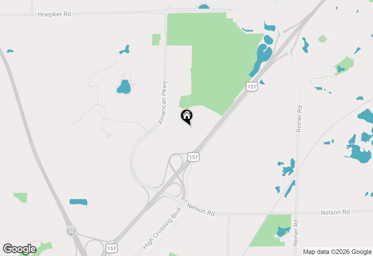 Map of 5206 Aspen Way, Madison, WI 53718