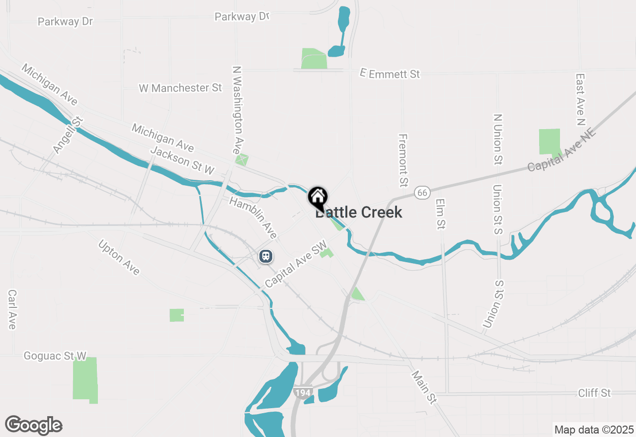 Map of 50 W Michigan Avenue, Battle Creek, MI 49017