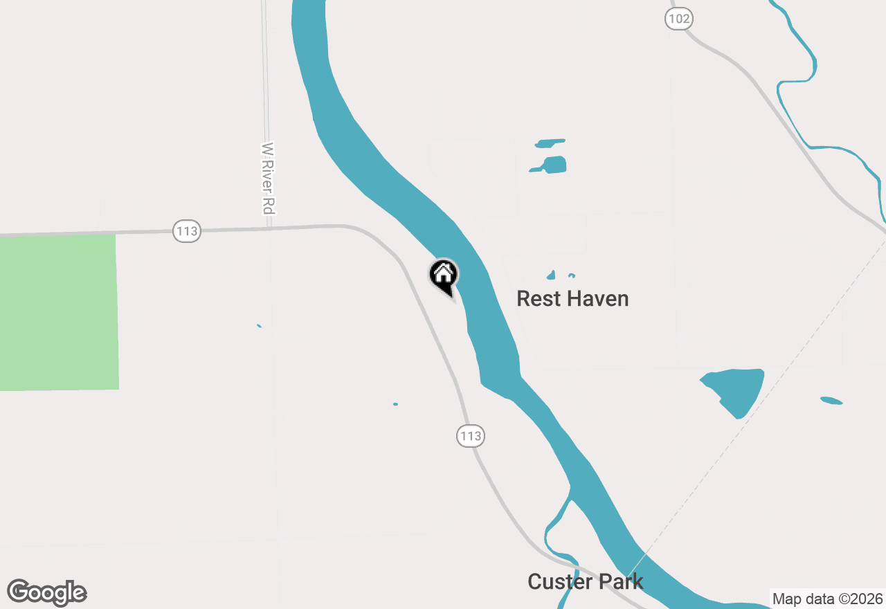 Map of 34465 S Davy Lane, Custer Park, IL 60481