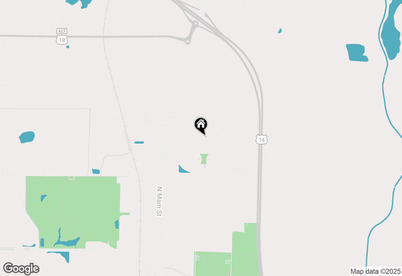 Map of 401 Stoddard Drive, Oregon, WI 53575