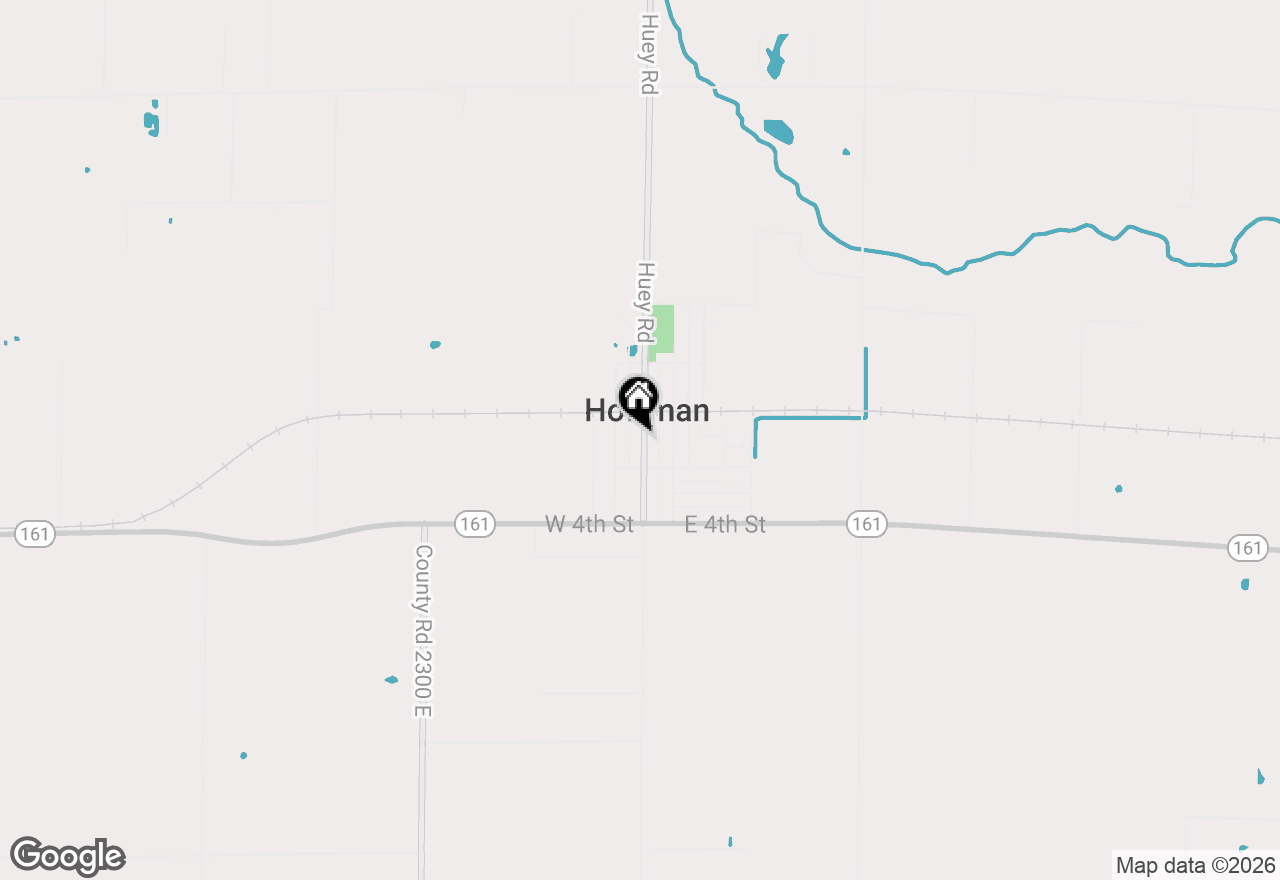 Map of 109 S Broadway Street, Hoffman, IL 62250