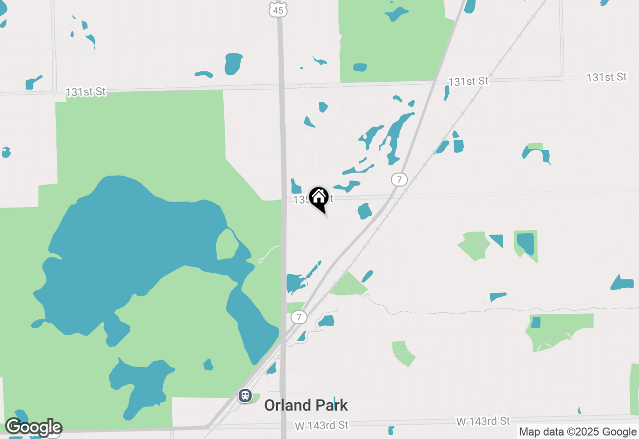 Map of 13600 Howe Drive, Orland Park, IL 60462