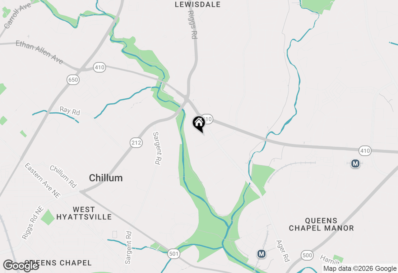 Map of 2006 Sheridan Street, Hyattsville, MD 20782